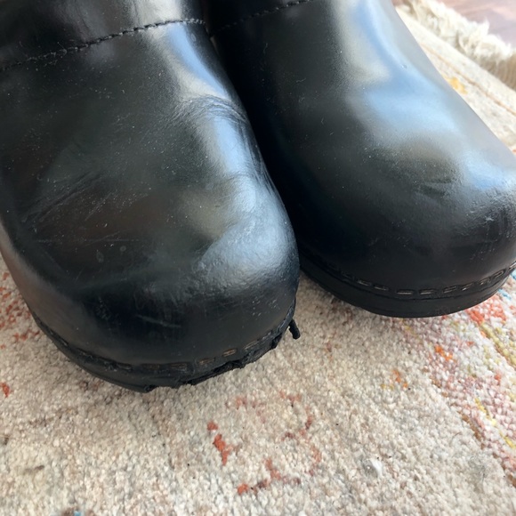 Black Dankso Clogs size 37 - SOLD - Picture 4 of 5